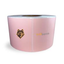 4" x 6" Thermal Transfer Label Pink Color