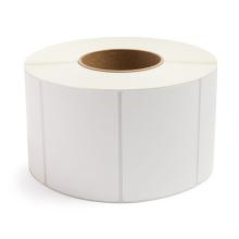 4“ x 3” thermal transfer white paper label, 3" core, with perf, 1900 labels / roll, 4 rolls / box