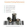 24 Rolls 4.02" x 1345' (102mm x 410m) General Purpose Wax Thermal Transfer Ribbon Black 1" Core Coated Side In (CSI) for SATO, M84Pro, M84Pro Printers