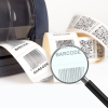 24 Rolls 3.27" x 1345' 83mm x 410m Premium Resin-Enhanced Wax Ribbon, Black Barcode Thermal Transfer Ribbon 1" Core Coated Ink Inside (CSI) for Sato Printers